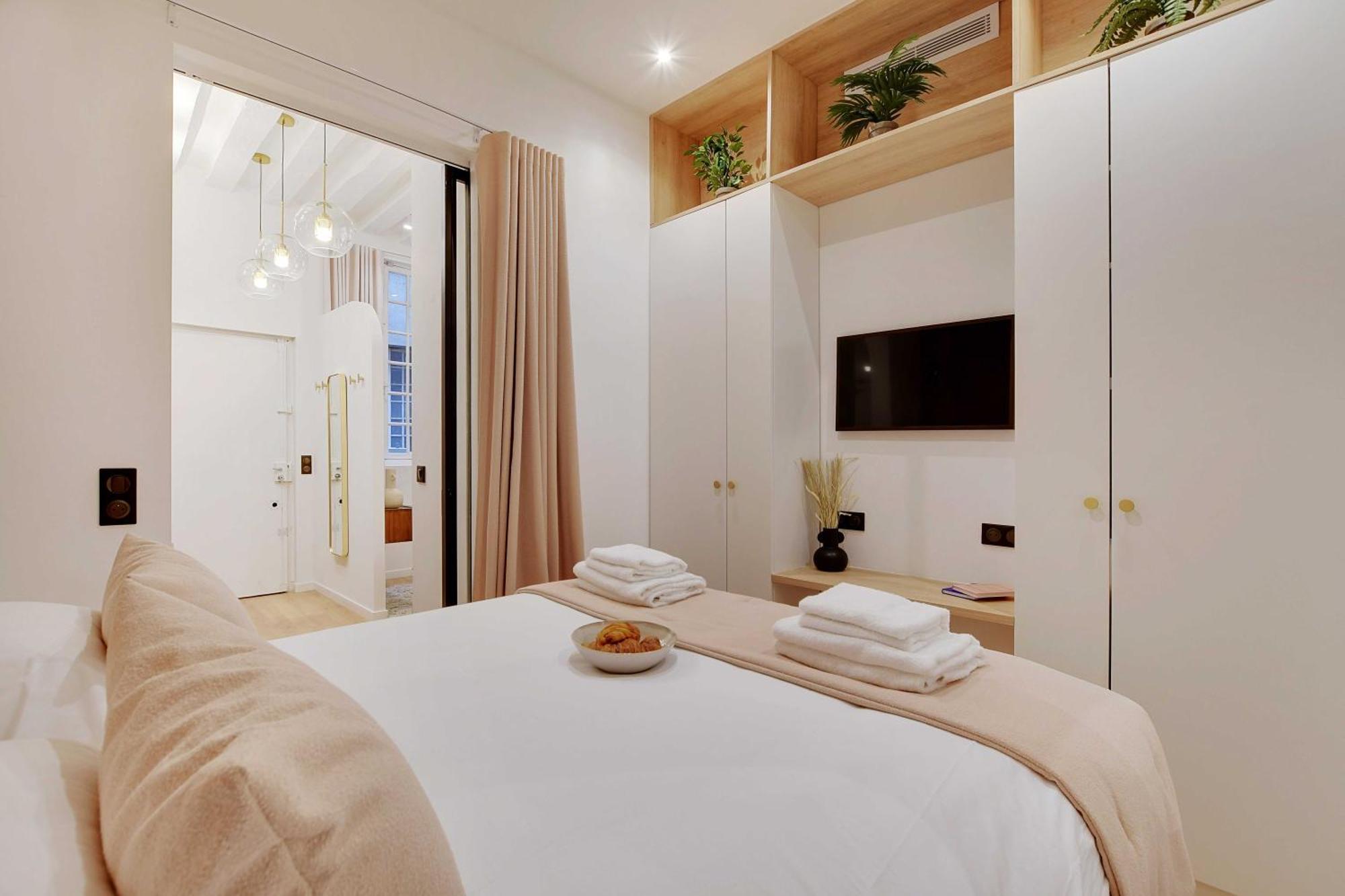 Charming Apartment - 1Br-4P - Ac - Marais Paryż Zewnętrze zdjęcie